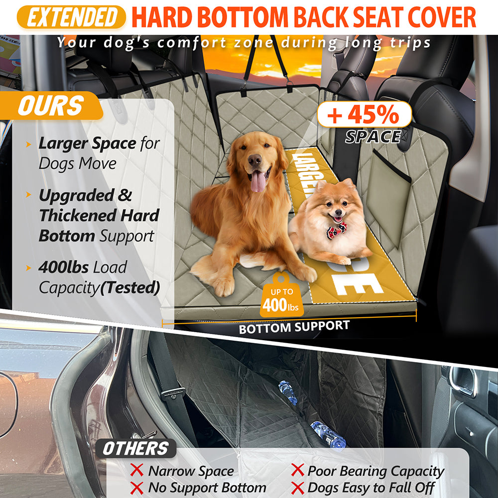 Back Seat Extender for Dogs in Car, Mid-SUV, Small Truck