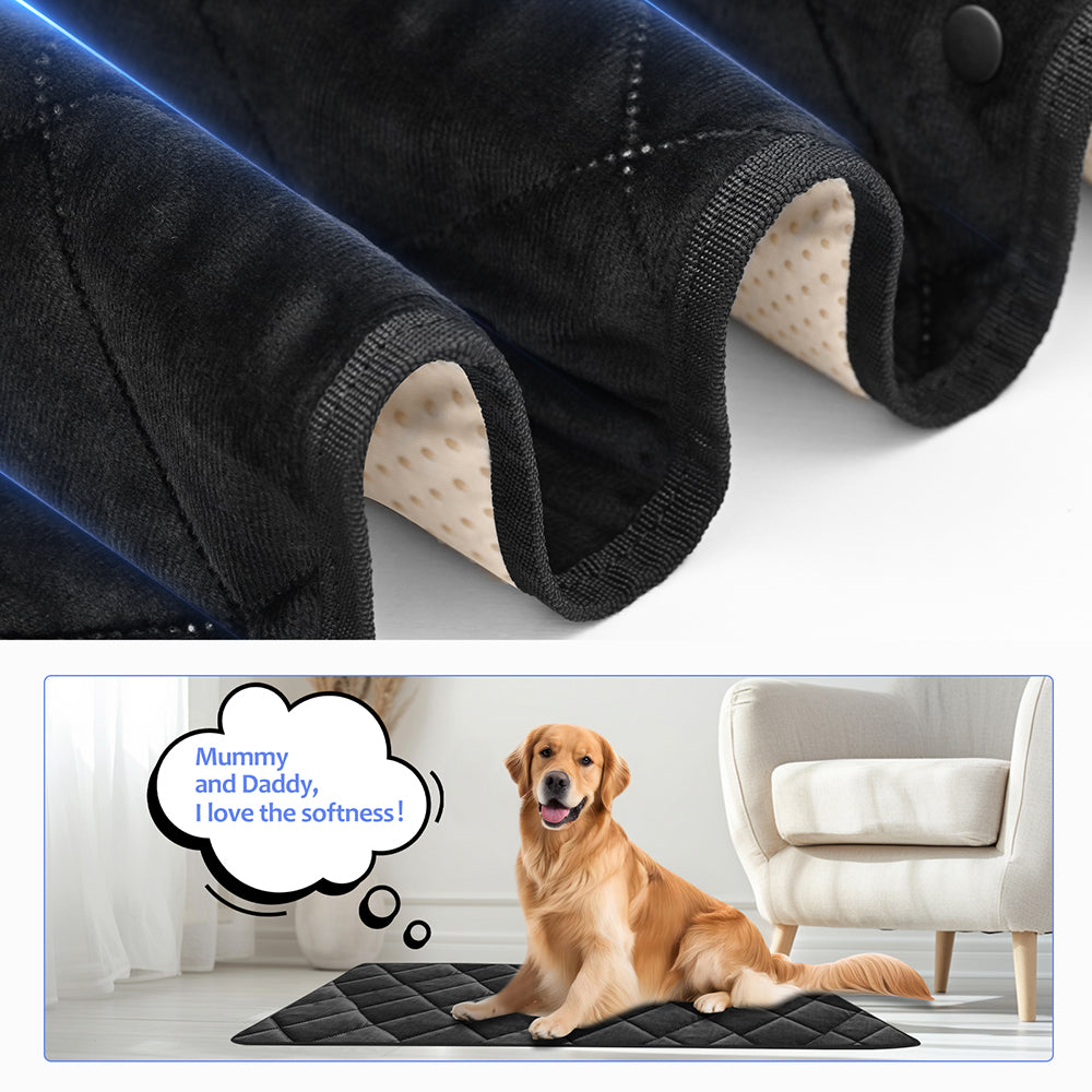 Back Seat Extender for Dogs With Blankets in Car, SUV, Truck