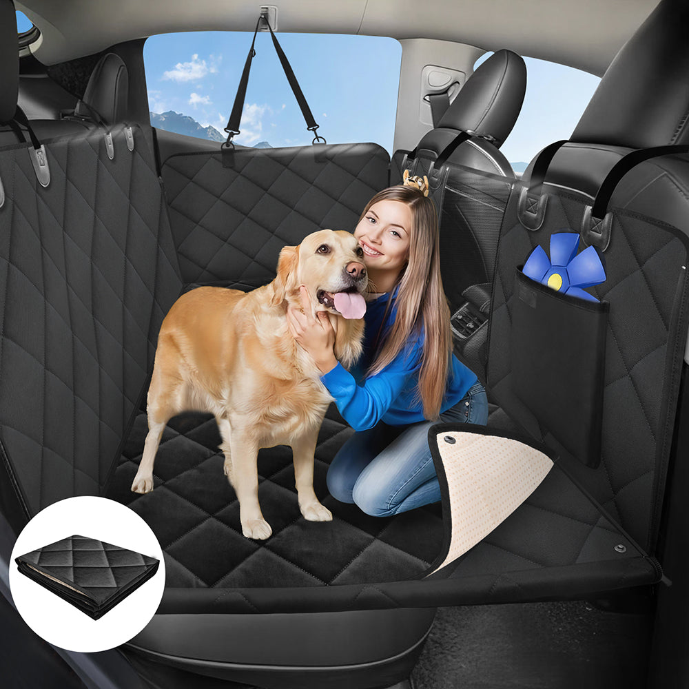 Back Seat Extender for Dogs With Blankets in Car, SUV, Truck