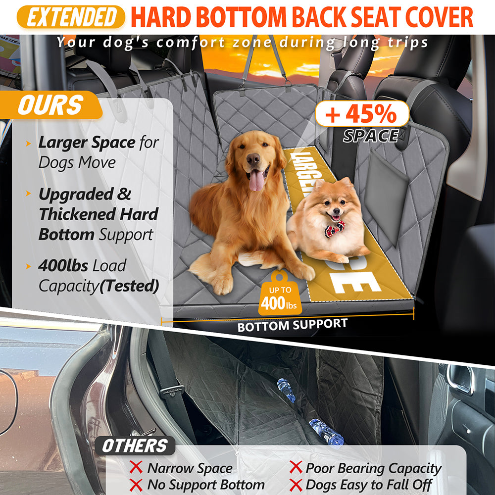 Back Seat Extender for Dogs in Car, Mid-SUV, Small Truck