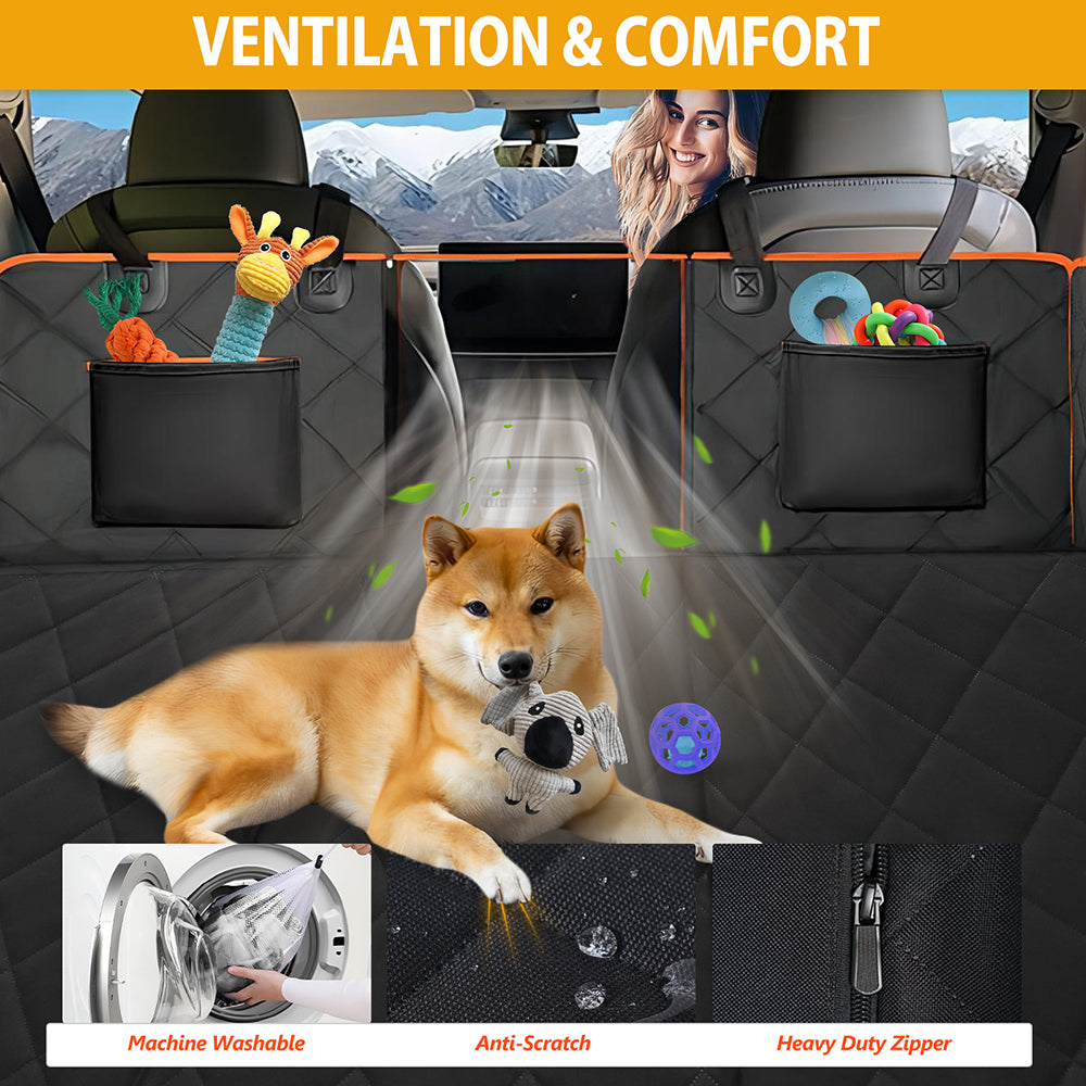 Back Seat Extender for Dogs in Car, Mid-SUV, Small Truck